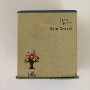 Antique Cold Cream Box